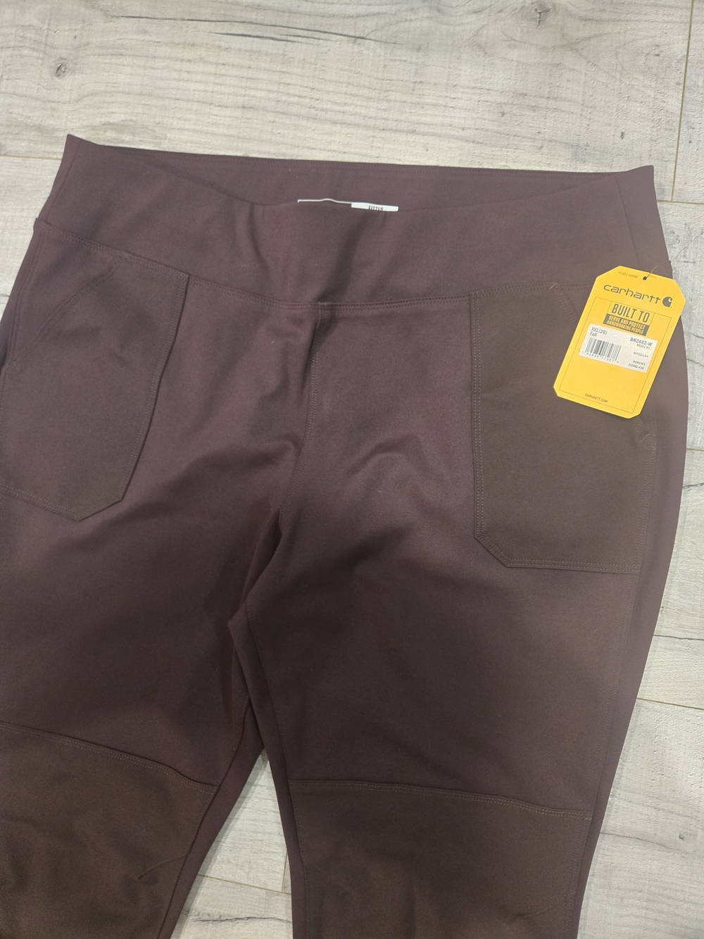 Carhartt Women's Skinny Pants - Dark Plum - Picture 2 of 11